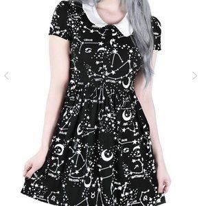 Killstar Milky Way Babydoll Dress